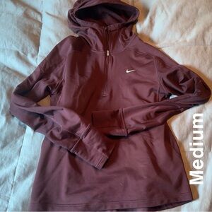 Nike Women's Burgundy Hoodie